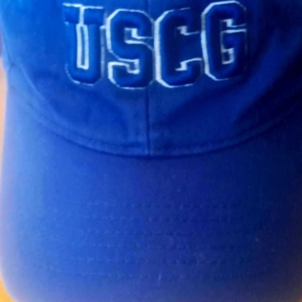 Clutch by Vantage Navy Hat one size fits 100% cotton uscoast guard cap